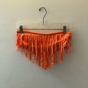 Boys + Arrows fringe bathing suit top - sz medium
